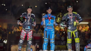 Na zdjęciu od lewej: Fredrik Lindgren, Bartosz Zmarzlik, Martin Vaculik