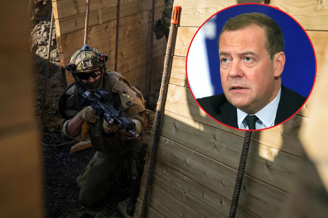Dmitrij Miedwiediew, po słowach brytyjskich urzędników, straszy trzecią wojną światową Dmitrij Miedwiediew, po słowach brytyjskich urzędników, straszy trzecią wojną światową