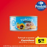 Tuńczyk w puszce Carrefour