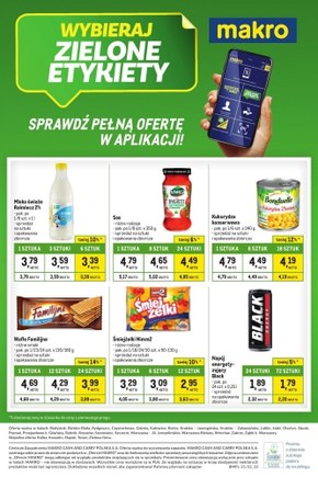 Makro - wybieraj zielone etykiety!