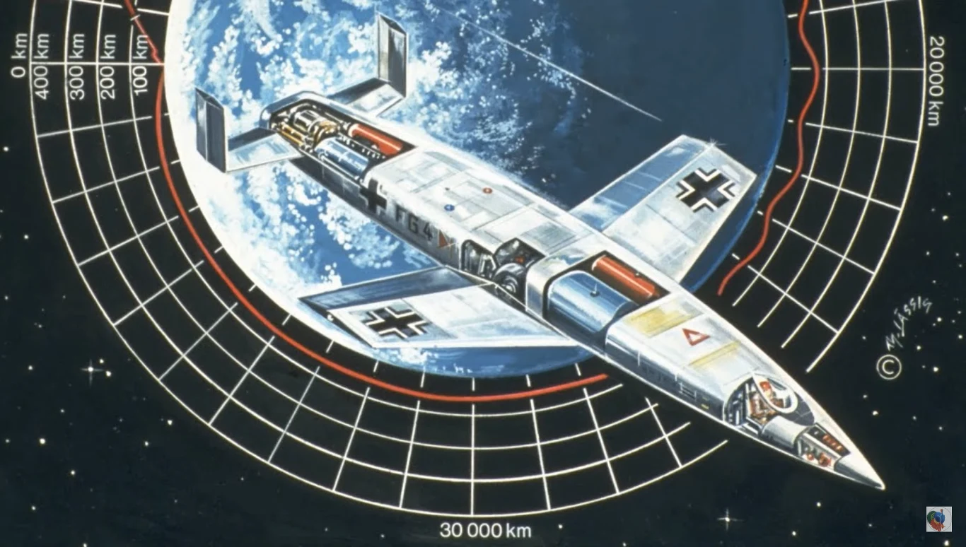 Silbervogel miał być jedną z cudownych broni III Rzeszy... Silbervogel miał być jedną z cudownych broni III Rzeszy...