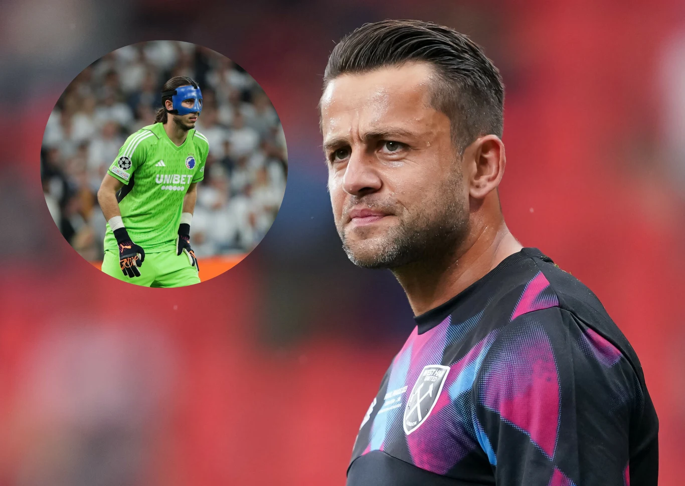 Łukasz Fabiański widzi Kamila Grabarę w roli pierwszego bramkarza Łukasz Fabiański widzi Kamila Grabarę w roli pierwszego bramkarza