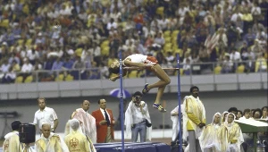 Jacek Wszoła na igrzyskach Montreal 1976, na których wygrał złoty medal