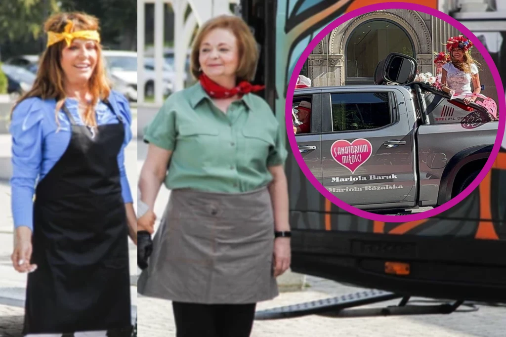 Mariola Baruk i Mariola Różalska z "Sanatorium miłości"