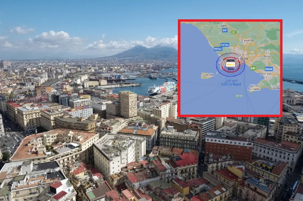 Wstrząs sejsmiczny koło Neapolu Wstrząs sejsmiczny koło Neapolu