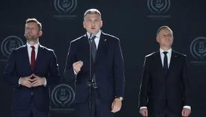 Kamil Bortniczuk, Radosław Piesiewicz i Andrzej Duda