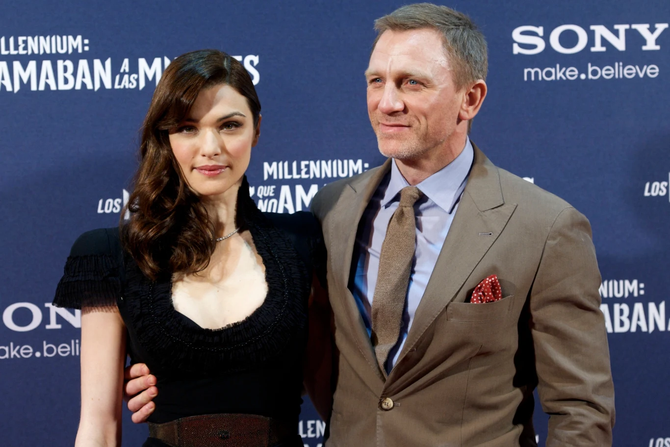 Rachel Weisz i Daniel Craig w 2012 roku