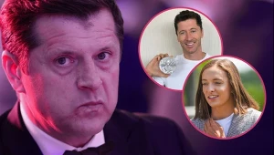 Cezary Kucharski wbija szpilę w otoczenie Lewandowskiego. W tle Iga Świątek