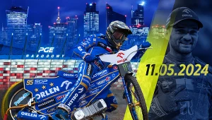 Plakat promujący Grand Prix na PGE Narodowym w Warszawie
