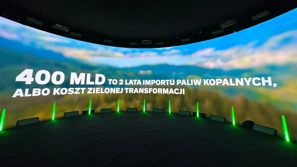 Jak zielona transformacja zmieni Polskę? Przedstawił to wyjątkowy pokaz multisensoryczny Grupy Polsat Plus