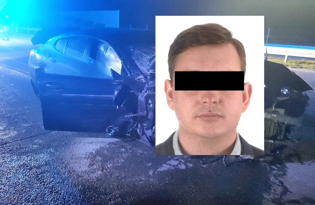 Okazuje się, że BMW M850i które prowadził Sebastian M., już wcześniej brało udział w zdarzeniu drogowym