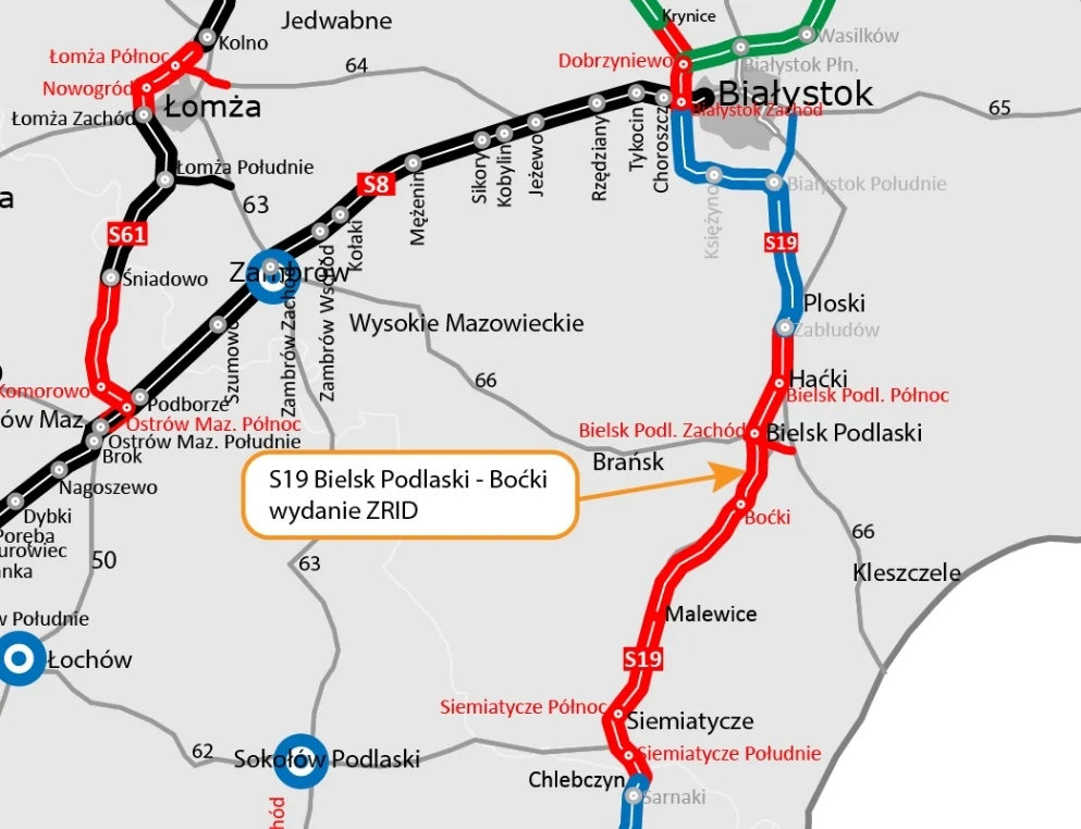 S19 Bielsk – Boćki. Zakres prac i szczegóły inwestycji 