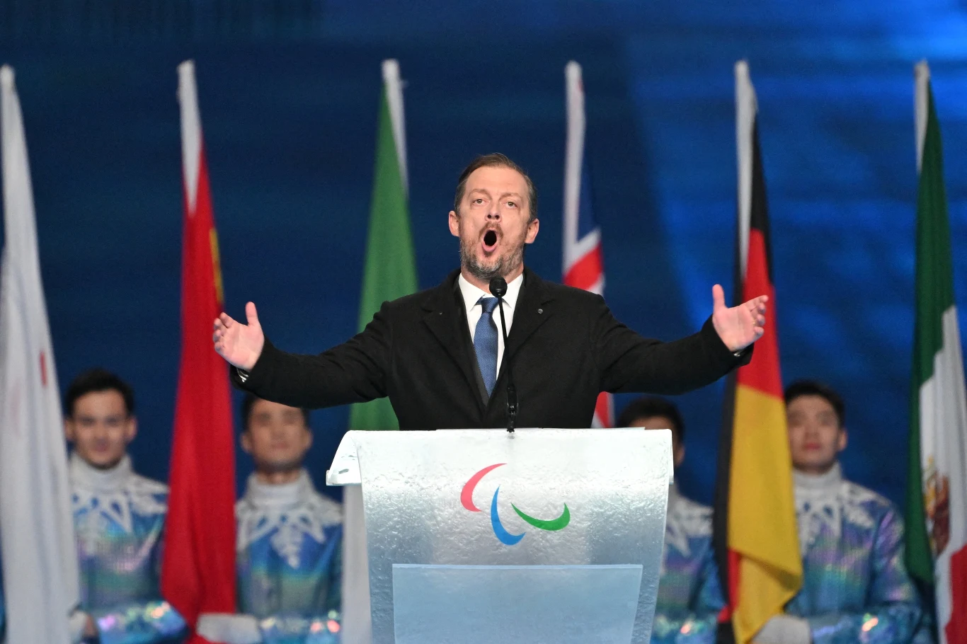 Andrew Parsons, przewodniczący Międzynarodowego Komitetu Paraolimpijskiego (IPC)