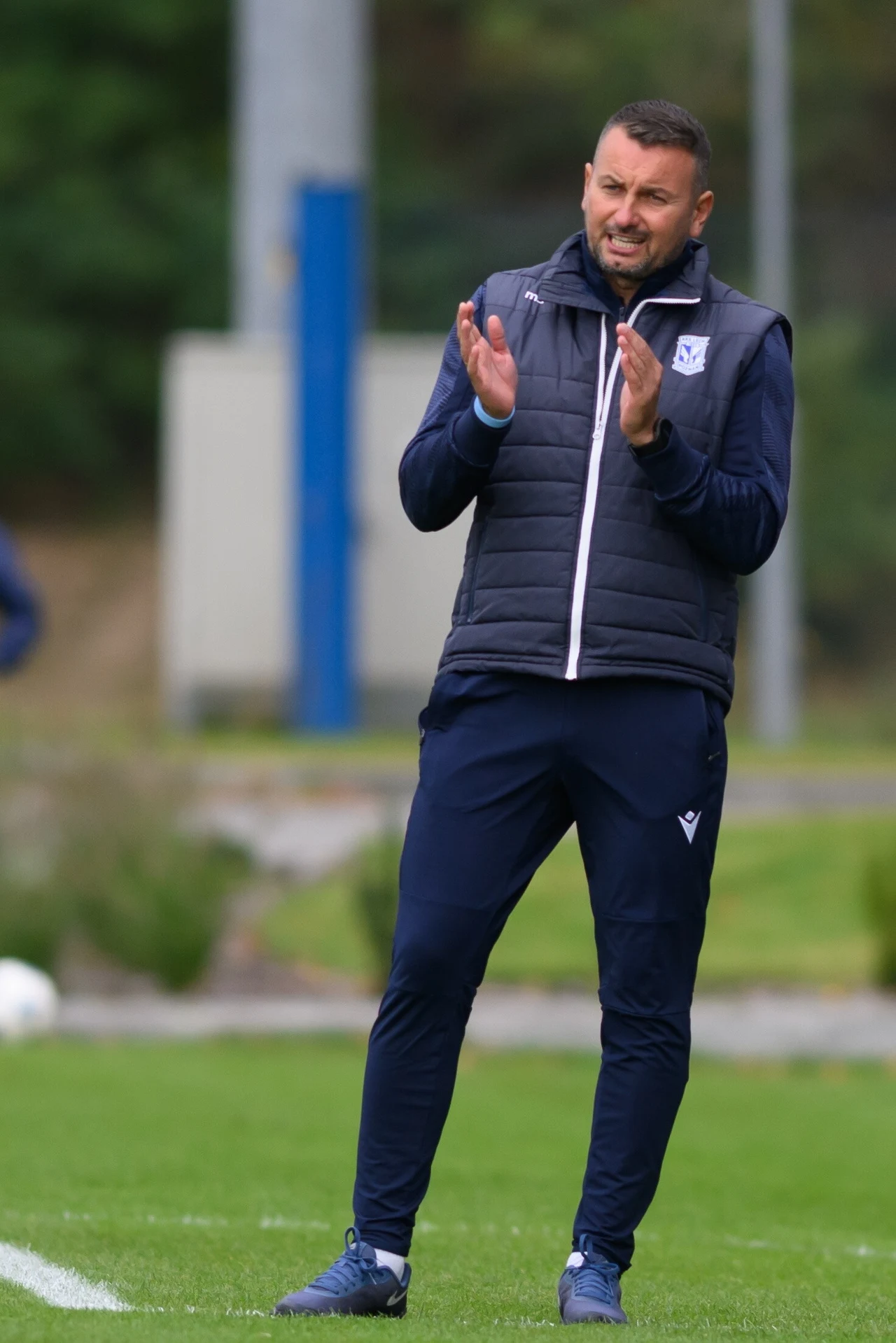 Trener Lecha Bartosz Bochiński