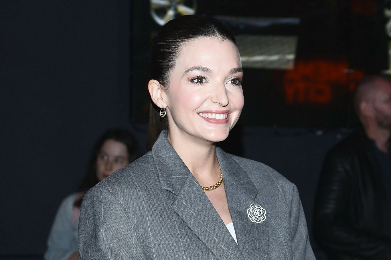 Maria Dębska pojawiła się na premierze filmu swojej matki Maria Dębska pojawiła się na premierze filmu swojej matki