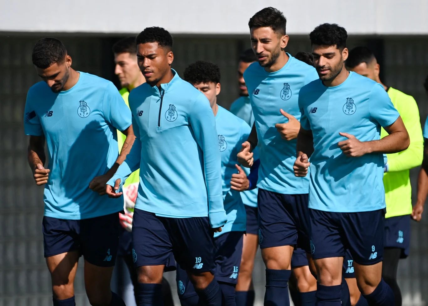 Trening Piłkarzy FC Porto przed meczem z FC Barceloną