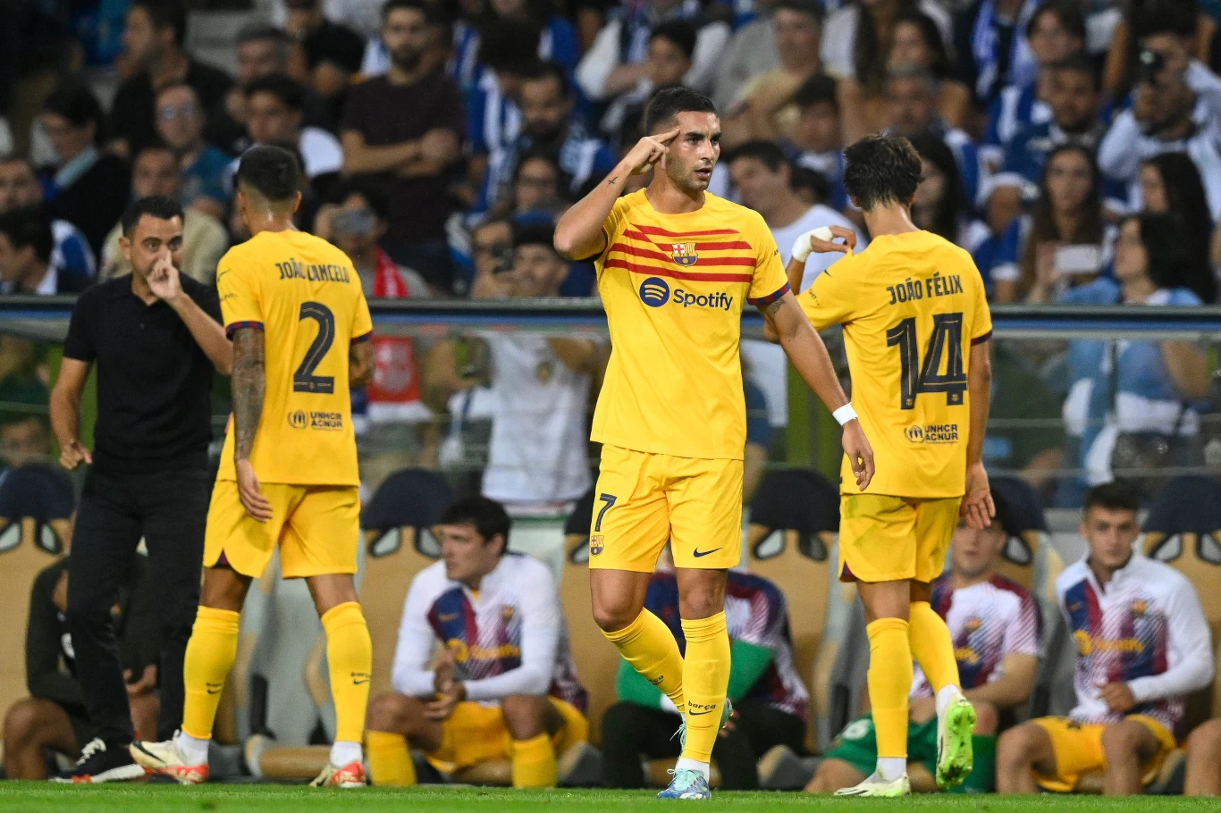 Ferran Torres strzelił w meczu z FC Porto bramkę na 1:0