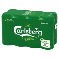 Carlsberg Premium Pilsner Piwo jasne 8 x 500 ml