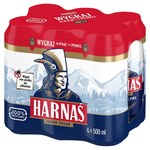 Harnaś Piwo jasne pełne 6 x 500 ml