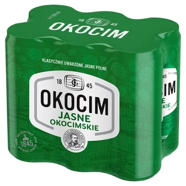 Оkocim Piwo jasne okocimskie 6 x 500 ml - 0