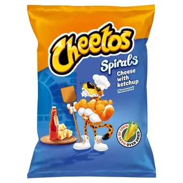 Cheetos Spirals Chrupki kukurydziane o smaku serowo-ketchupowym 130 g - 3