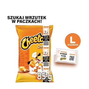 Cheetos Chrupki kukurydziane o smaku sera 85 g - 0