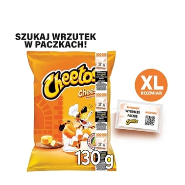 Cheetos Chrupki kukurydziane o smaku sera 130 g - 0