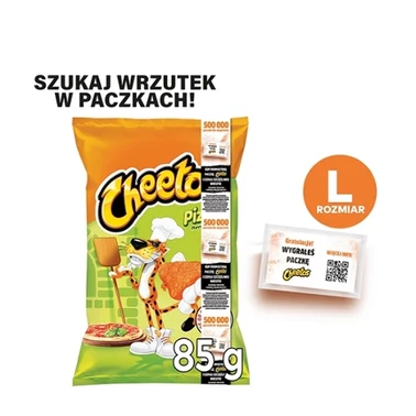 Cheetos Chrupki kukurydziane o smaku pizzy 85 g - 0