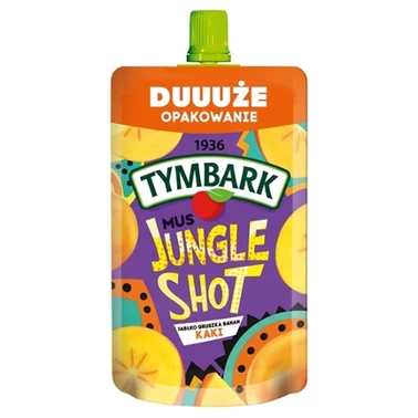 Tymbark Jungle Shot Mus jabłko gruszka banan kaki 200 g - 0