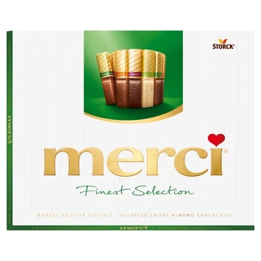 merci Finest Selection Kolekcja czekoladek z migdałami 250 g - 0