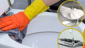 Zmieszany z octem jest trujący. Tych środków czystości nigdy ze sobą nie łącz