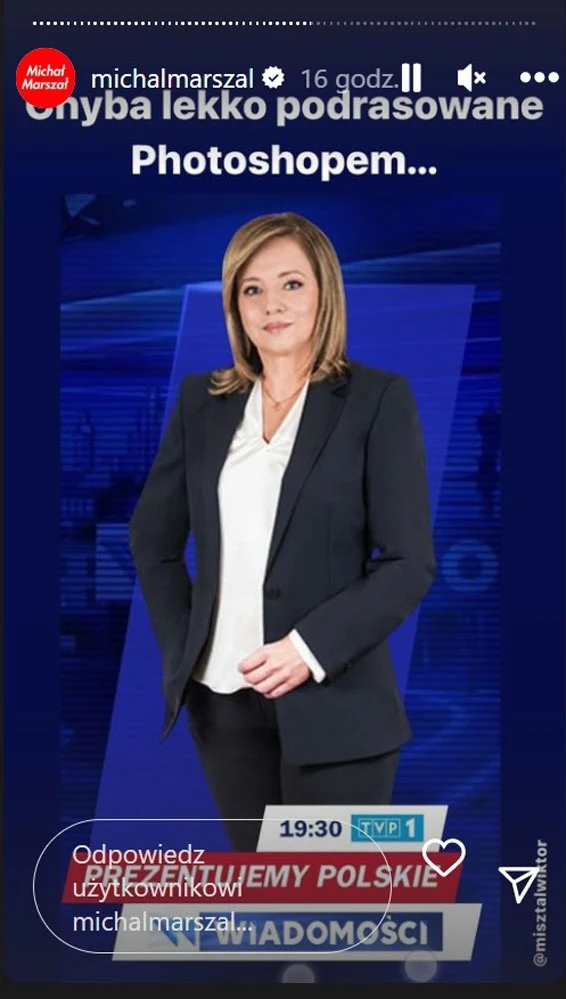 Nowe zdjęcie Holeckiej stało się hitem sieci /https://www.instagram.com/michalmarszal/ Nowe zdjęcie Holeckiej stało się hitem sieci /https://www.instagram.com/michalmarszal/