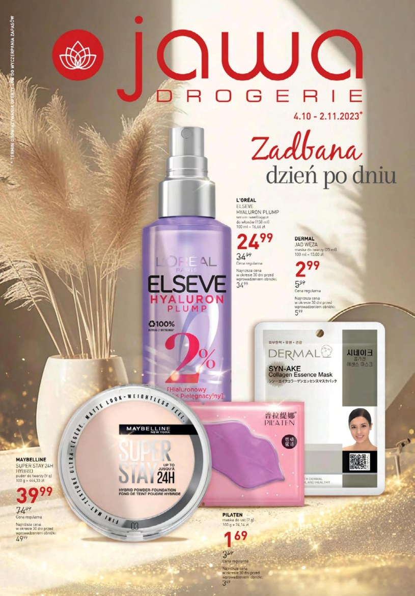 Gazetka promocyjna Jawa Drogerie - wygasła 26 dni temu