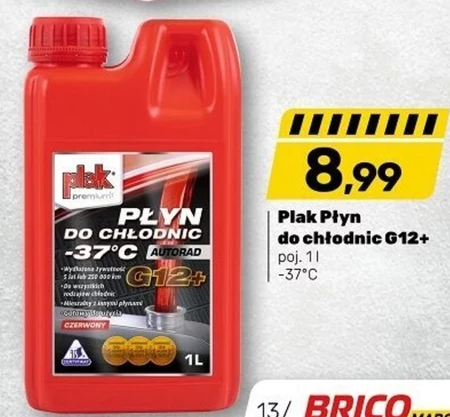 Płyn do chłodnic Plak