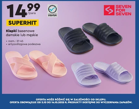 Klapki basenowe Intertek