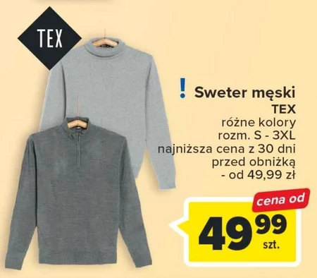 Sweter męski