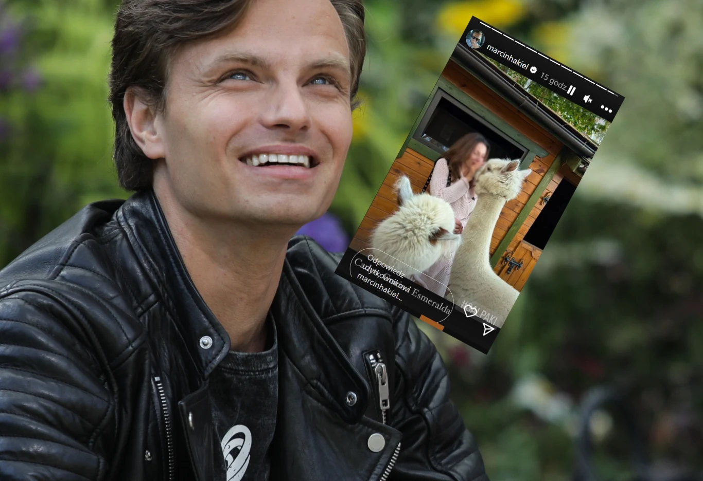 Marcin pokazała tajemniczą kobietę na Instagramie /https://www.instagram.com/marcinhakiel/?hl=pl/ Marcin pokazała tajemniczą kobietę na Instagramie /https://www.instagram.com/marcinhakiel/?hl=pl/