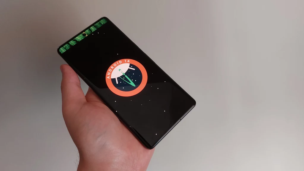 Android 14 na Google Pixel 7 Pro.