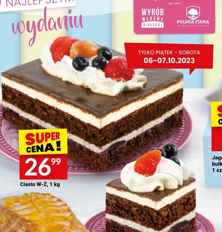 Ciasto Cukiernia Białecki