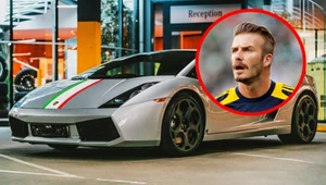 Lamborghini Davida Beckhama trafi na sprzedaż. Kibice mogą kojarzyć ten model