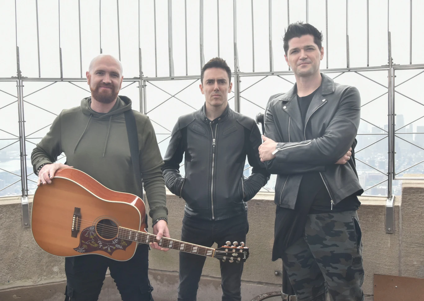Grupa The Script jeszcze w komplecie: Mark Sheeran, Glen Power i Danny O'Donoghue