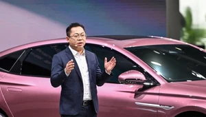 Chiny są największym producentem "elektryków" na świecie. Na zdj. Zhang Zhuo, menedżer chińskiego koncernu BYD Auto