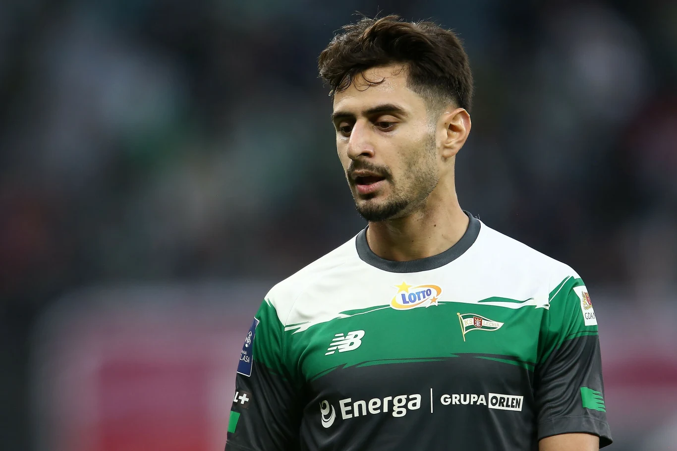 Ilkay Durmus w barwach Lechii Gdańsk Ilkay Durmus w barwach Lechii Gdańsk