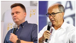 Szymon Hołownia i Włodzimierz Czarzasty