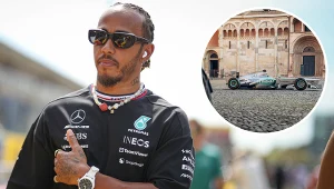 Bolid Lewisa Hamiltona trafił na aukcję