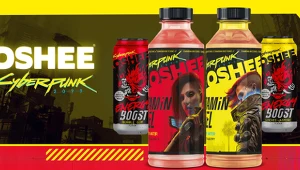 OSHEE i CD Projekt RED łączą siły. Powstają napoje z Cyberpunka 2077