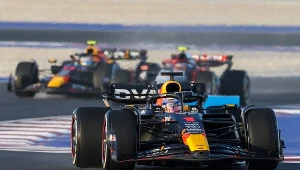 Max Verstappen na pierwszym treningu w GP Kataru 2023