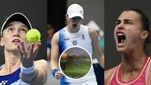 Jelena Rybakina, Iga Świątek i Aryna Sabalenka