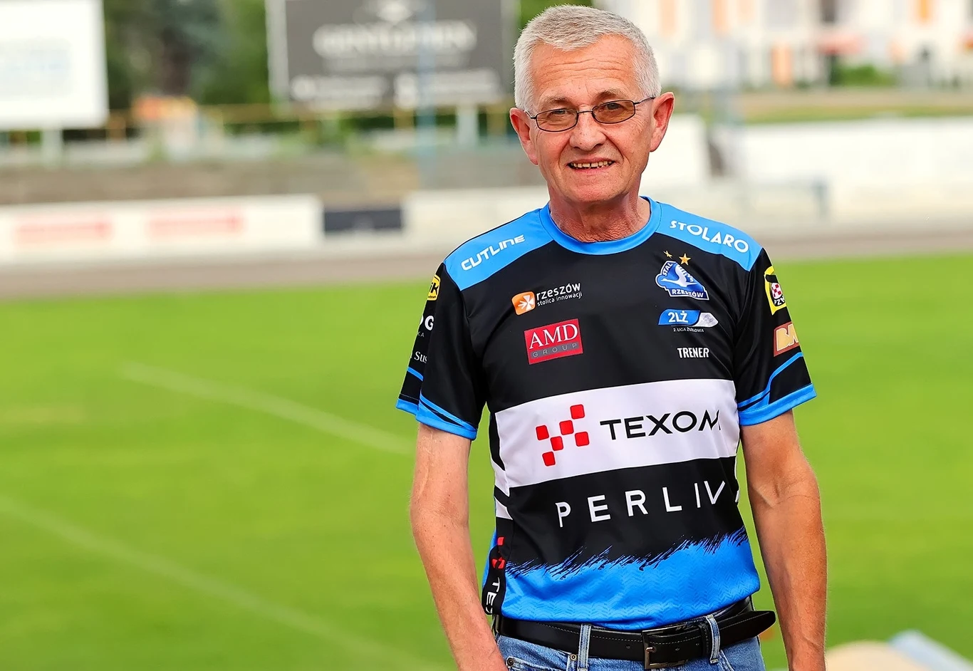 Trener Stanisław Kępowicz. Trener Stanisław Kępowicz.