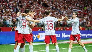 Reprezentacja Polski, Robert Lewandowski, Damian Szymański, Jakub Kamiński i Piotr Zieliński